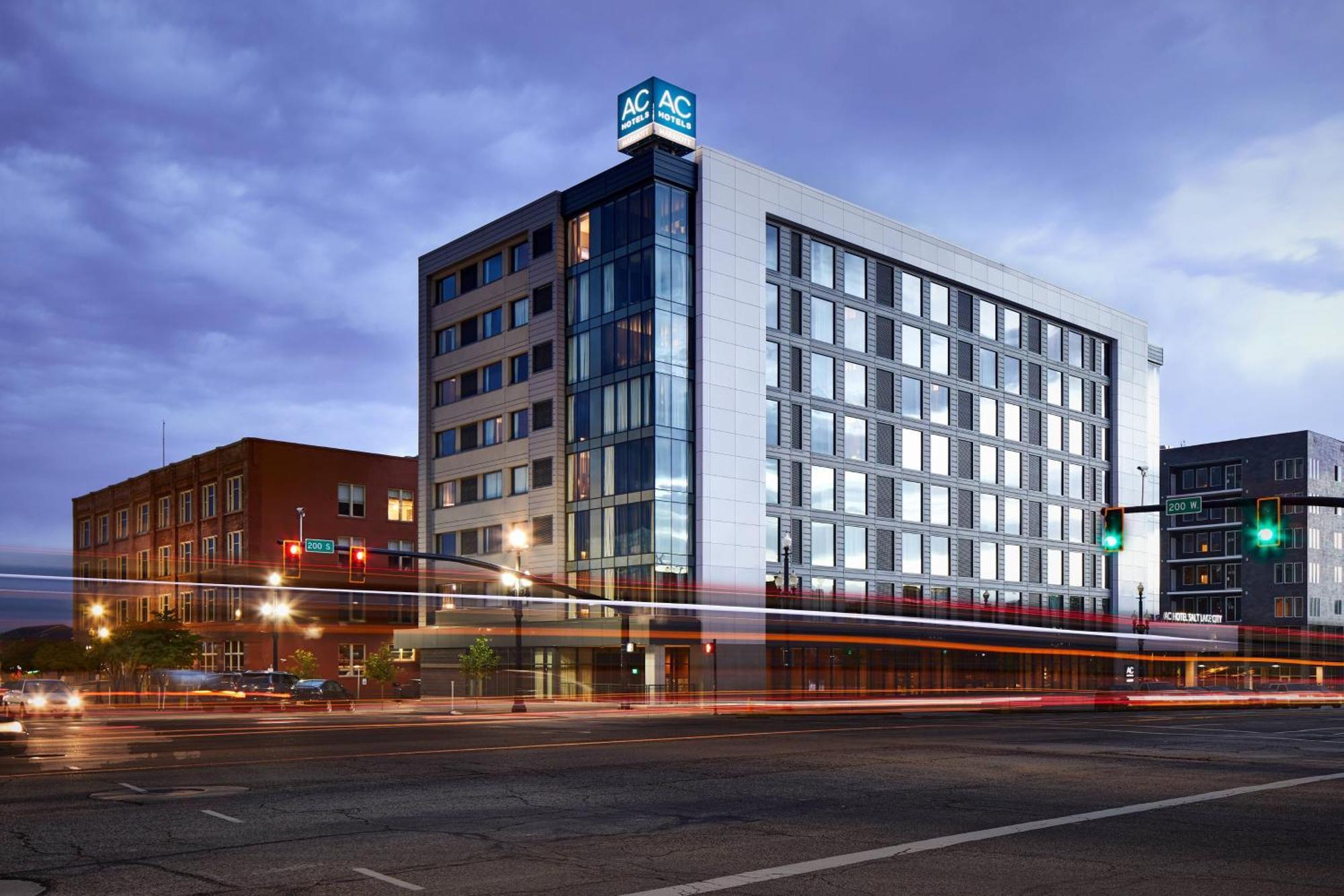 Ac Hotel By Marriott Salt Lake City Downtown Exterior foto